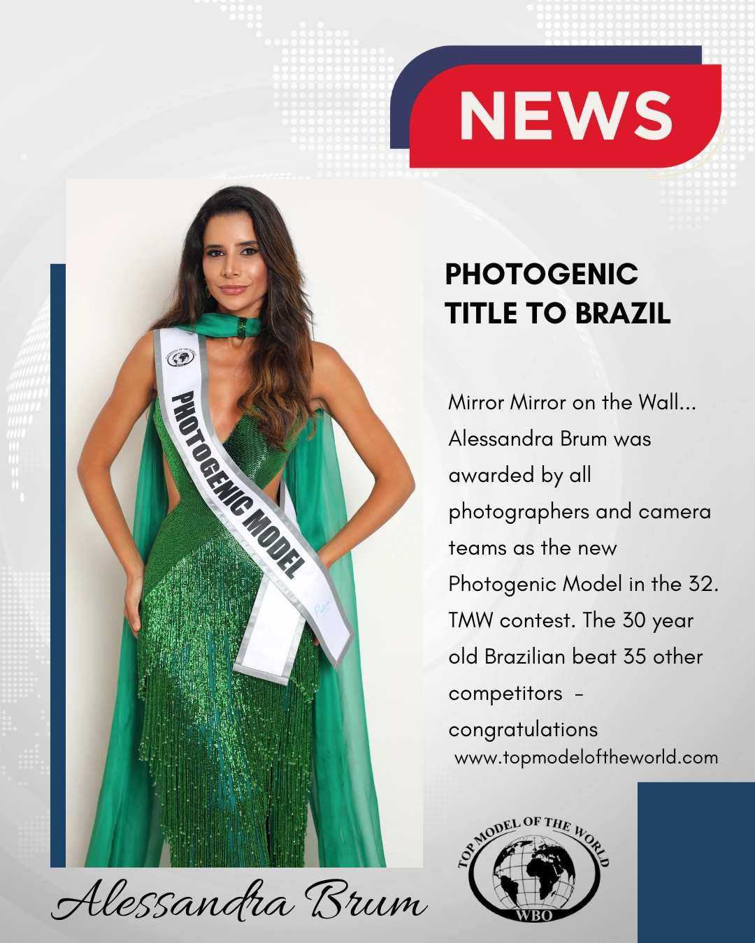 Photogenic-title-to-brazil-Top-model-of-the-world Photogenic title to brazil Top model of the world news